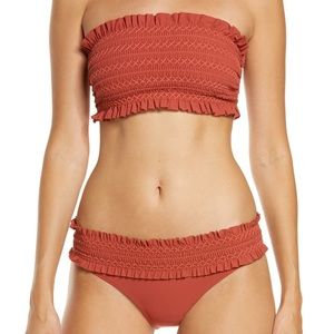 Tory Burch two piece blue bikini sz M